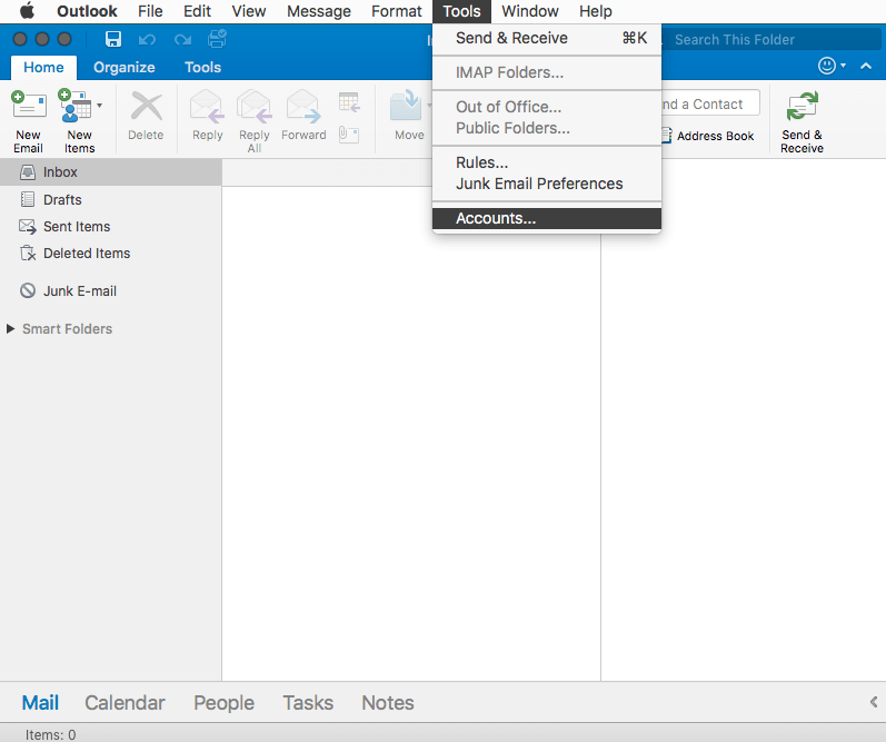 add contact in outlook for mac